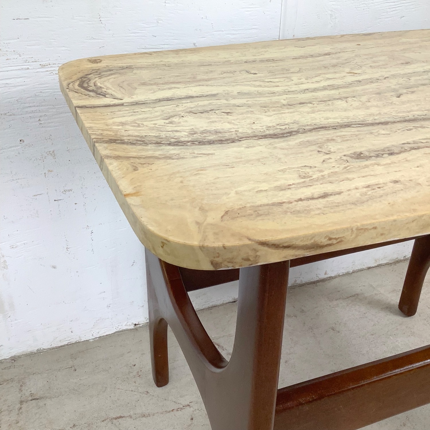 Mid-Century Sculptural End Table - image-14