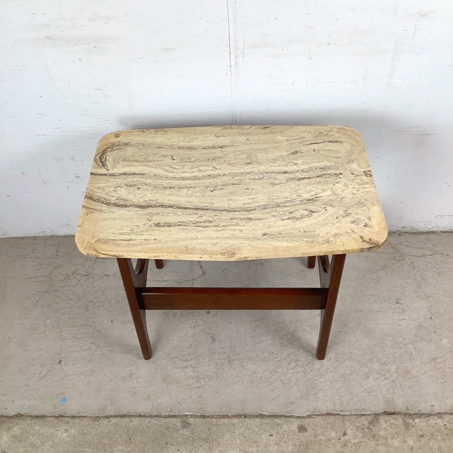 Mid-Century Sculptural End Table - image-16