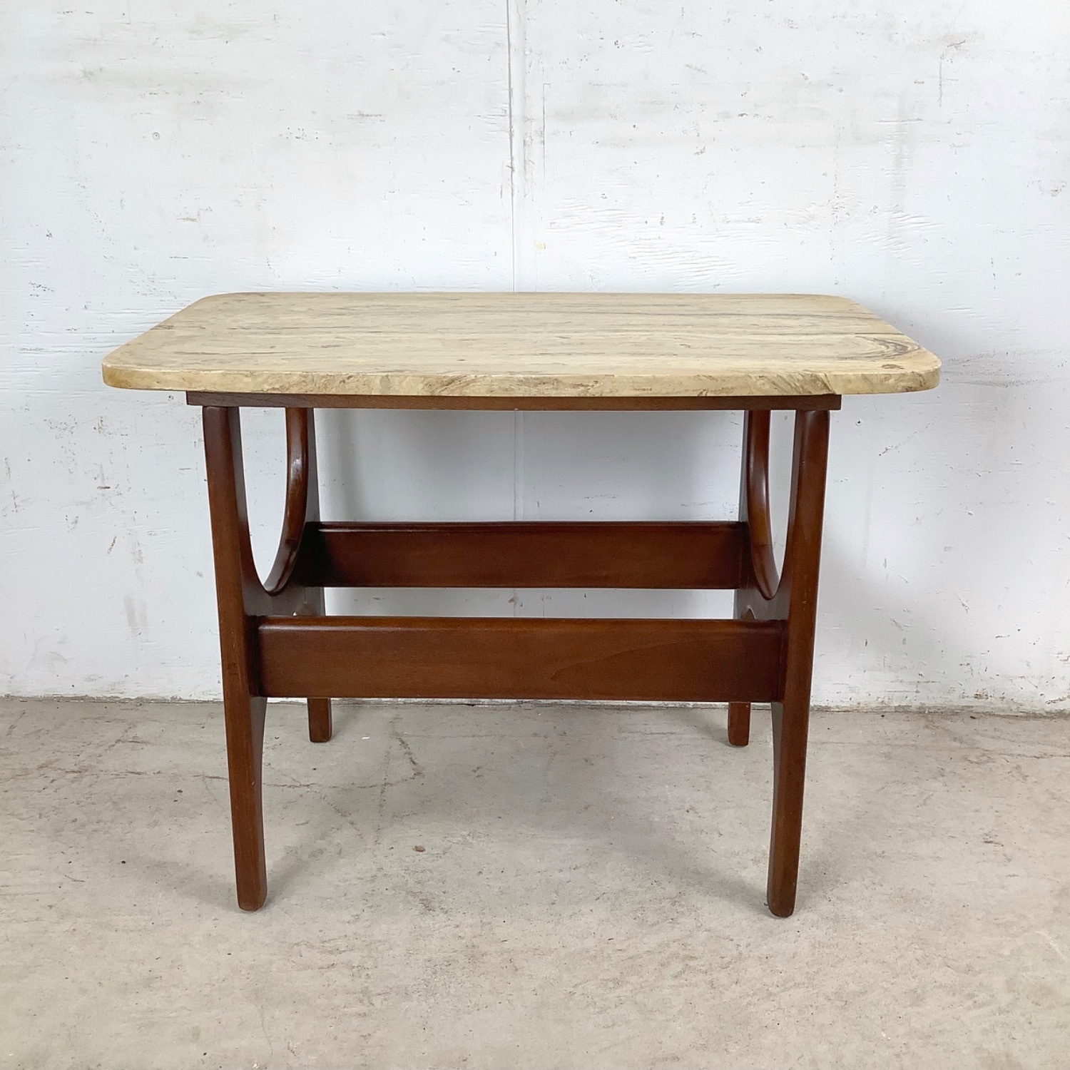 Mid-Century Sculptural End Table - image-9