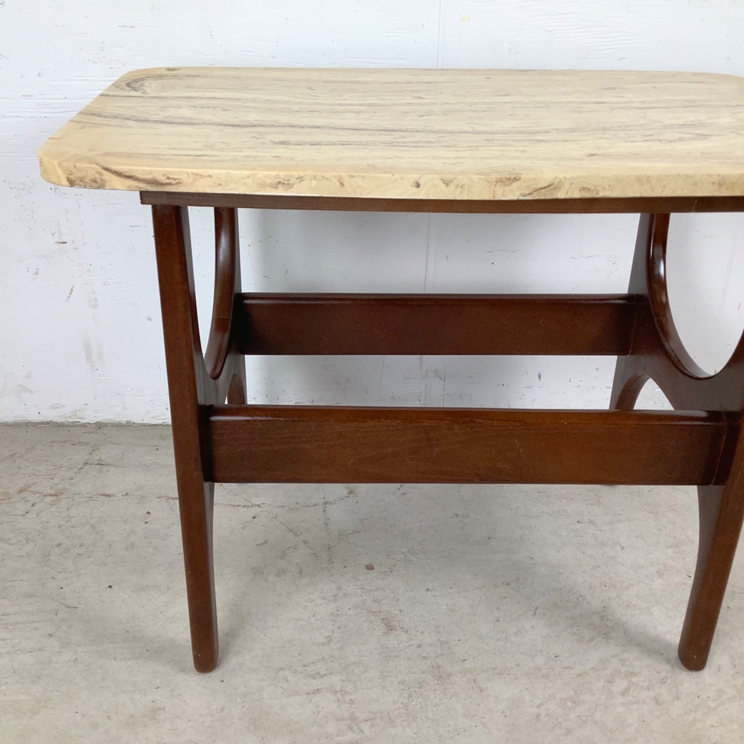 Mid-Century Sculptural End Table - image-3