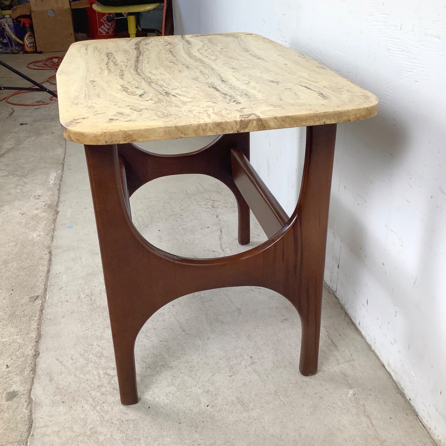 Mid-Century Sculptural End Table - image-6