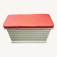 The Land of Nod White Wood Chest