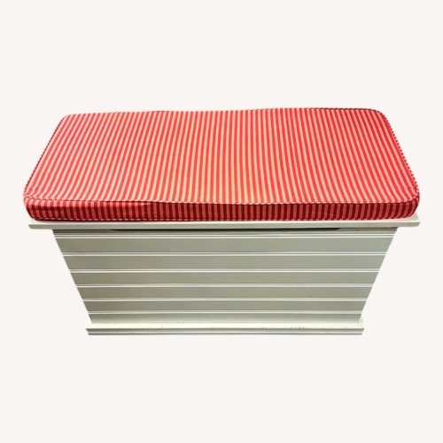 Used The Land of Nod White Wood Chest for sale on AptDeco