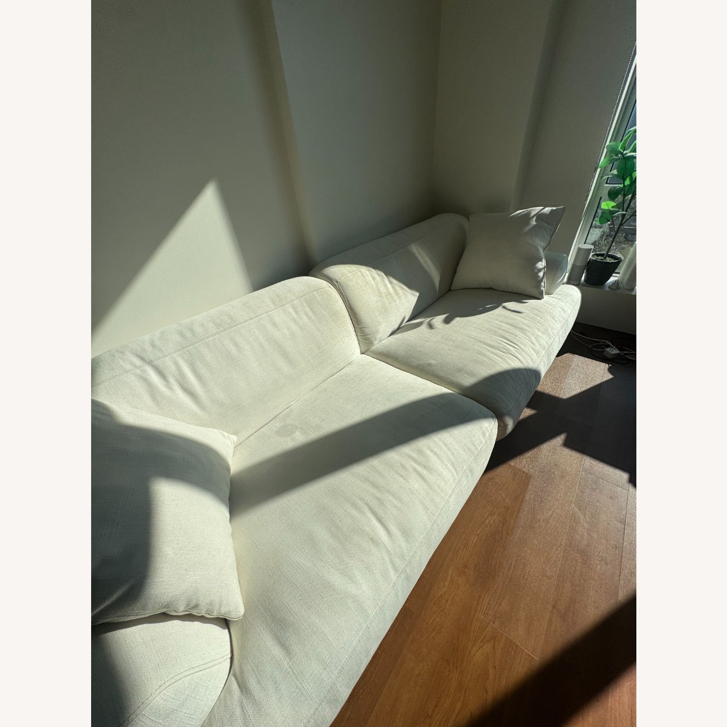 Abisko 91" Sofa - Quartz White - image-4