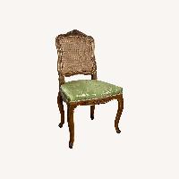 Pair French Provincial Cane Back Side Chairs