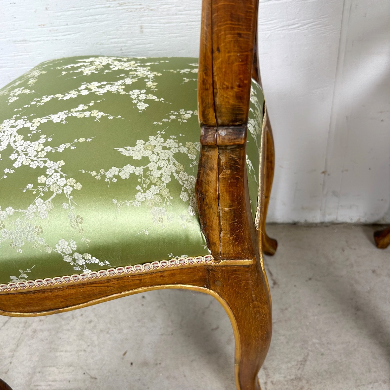 Pair French Provincial Cane Back Side Chairs - image-12