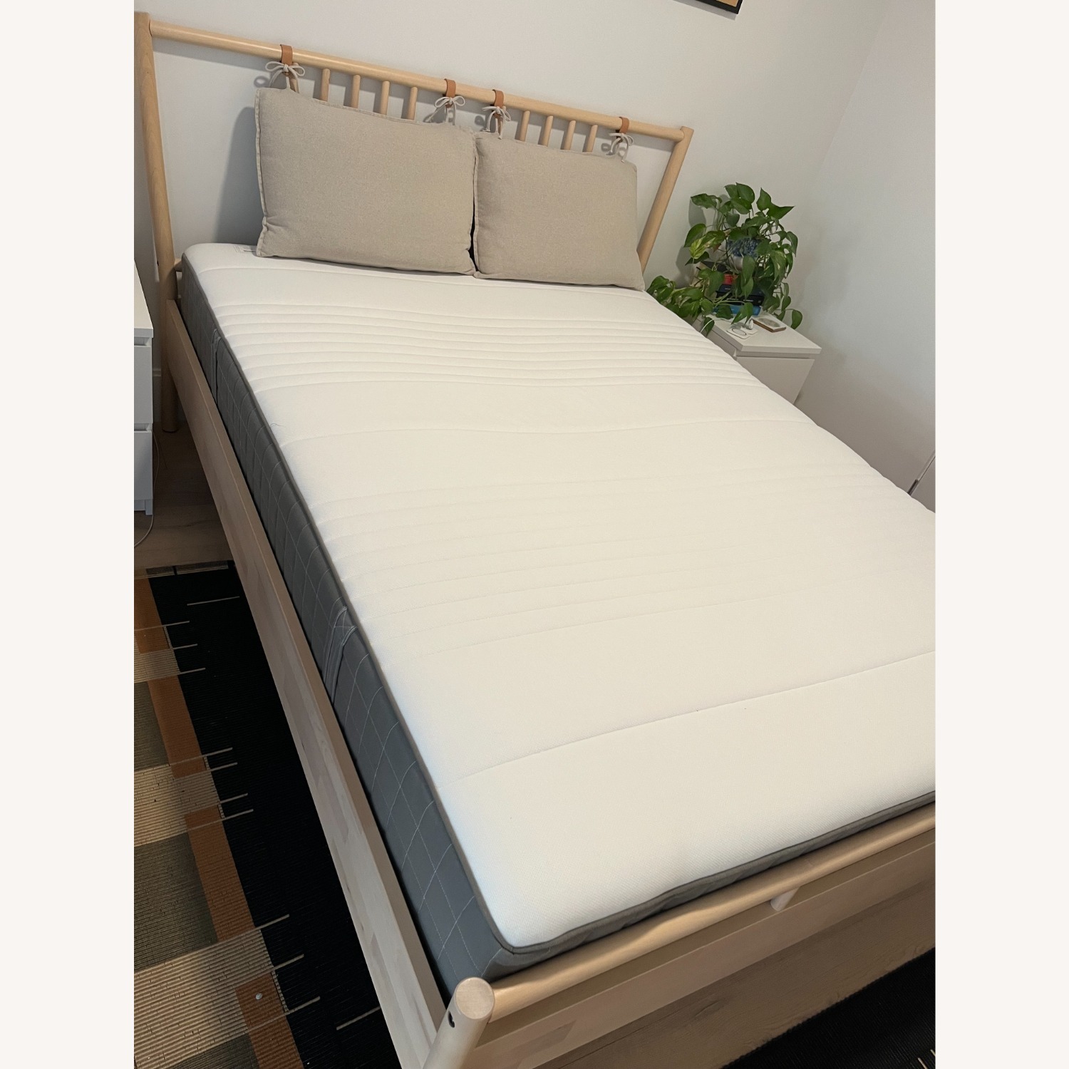 IKEA BJÖRKSNÄS Queen Bed Frame - AptDeco