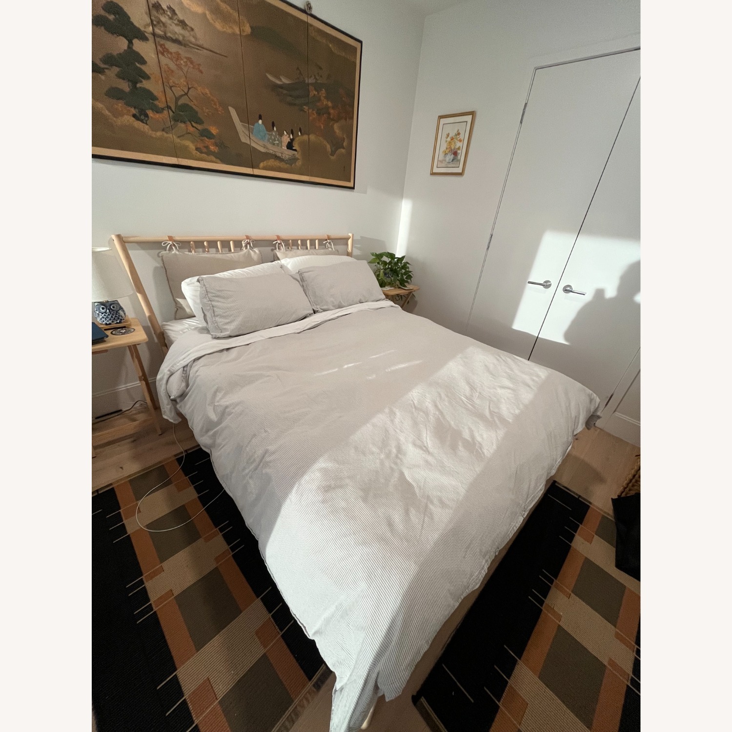 IKEA BJÖRKSNÄS Queen Bed Frame - AptDeco