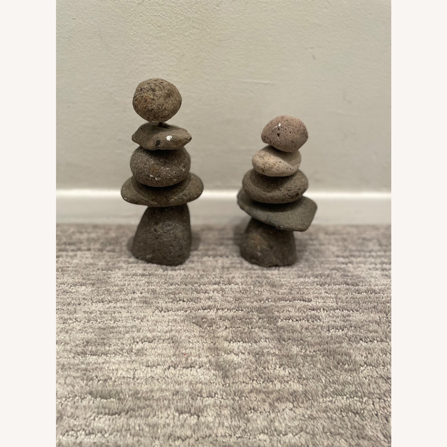 Stacked Rocks Book Ends - image-2