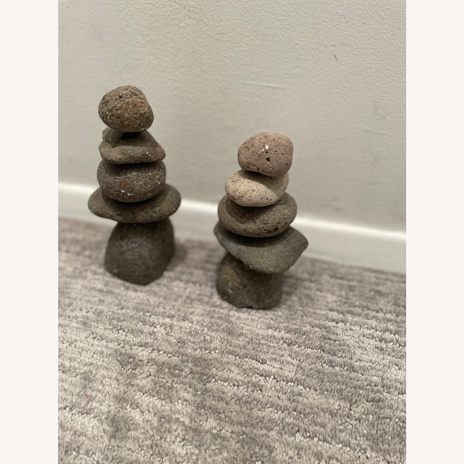 Stacked Rocks Book Ends - image-4