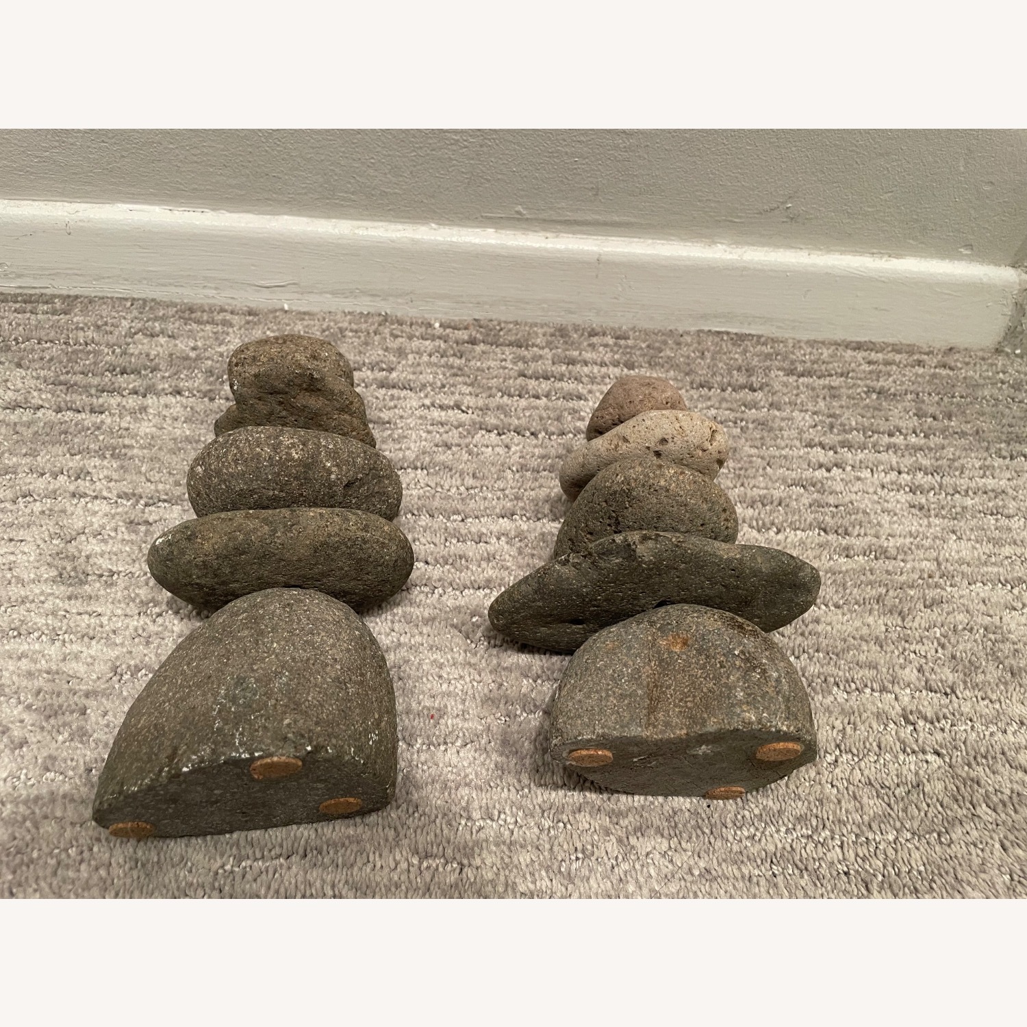 Stacked Rocks Book Ends - image-7