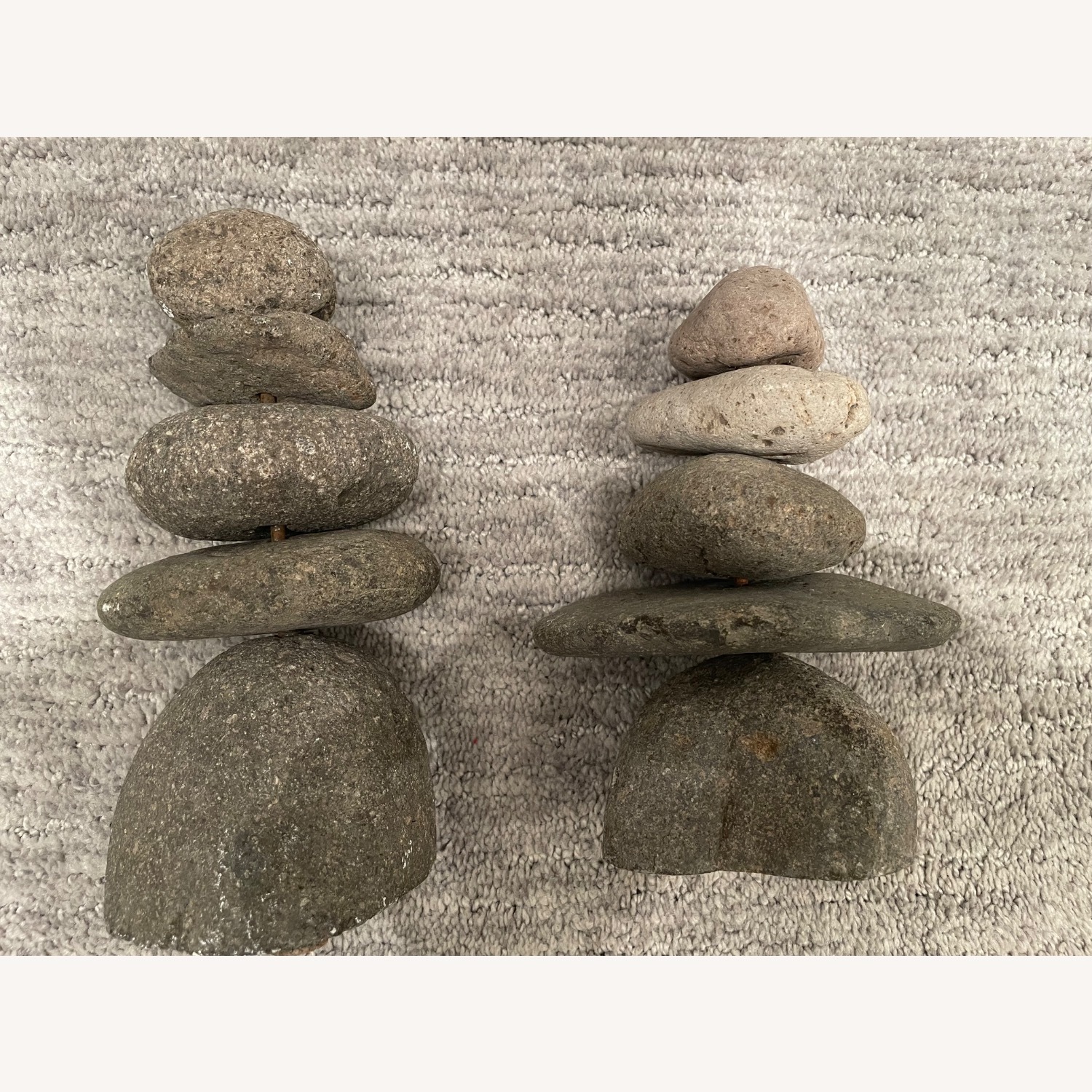 Stacked Rocks Book Ends - image-6