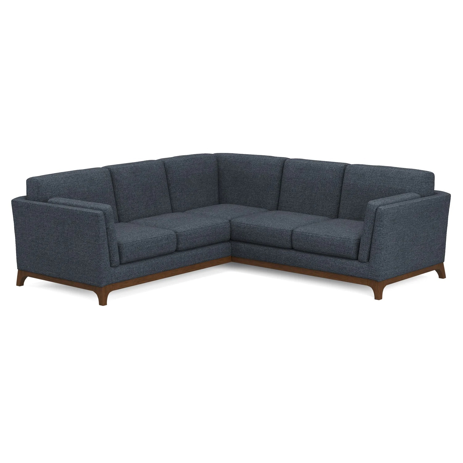Article Ceni 88" Corner Couch Lagoon Blue - image-4