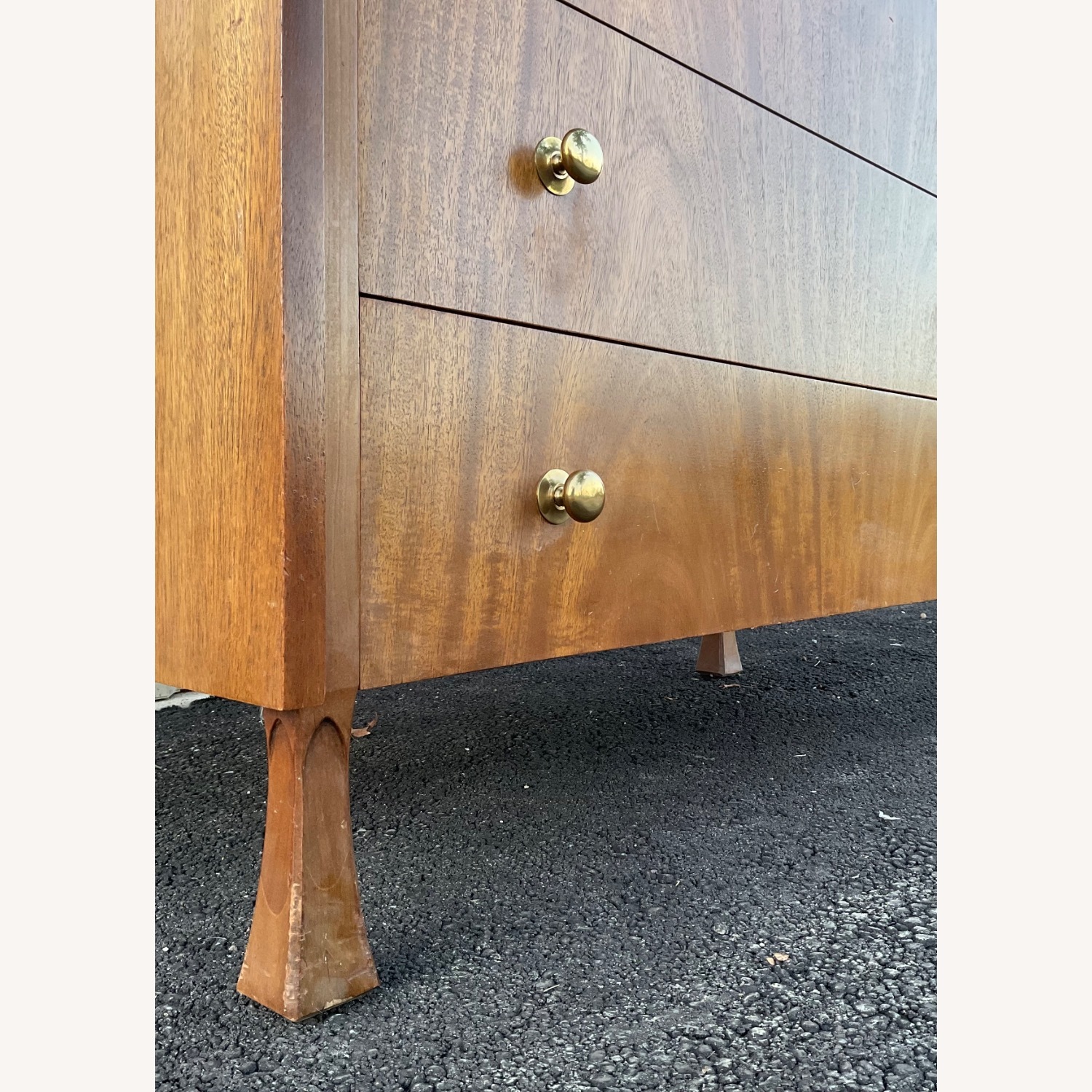 John Widdicomb Highboy Dresser with Tambour Doors - image-4