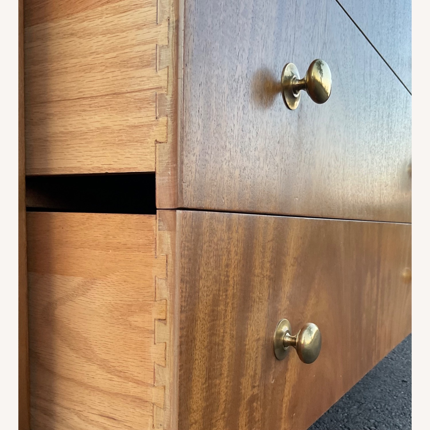 John Widdicomb Highboy Dresser with Tambour Doors - image-12