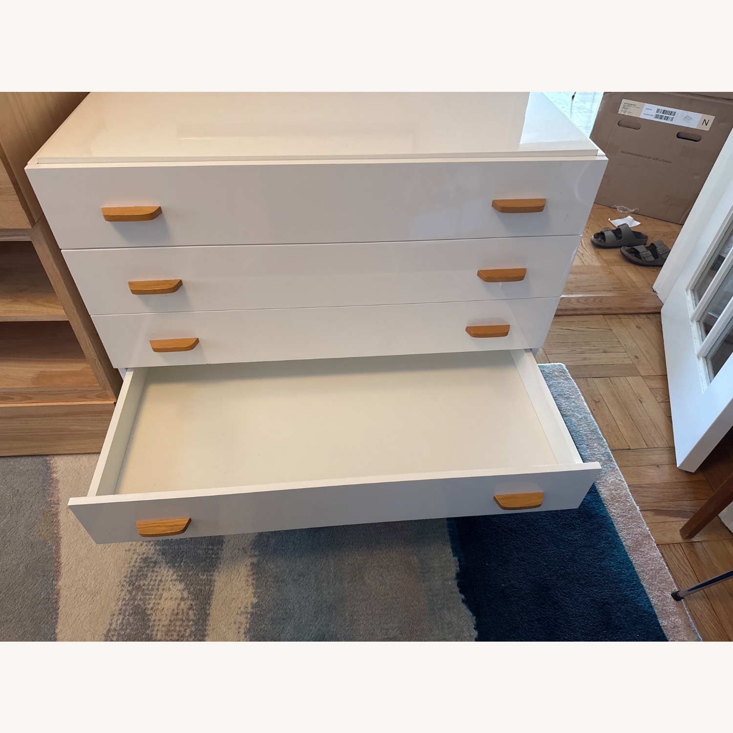 Oeuf Classic White/Oak Dresser - image-6