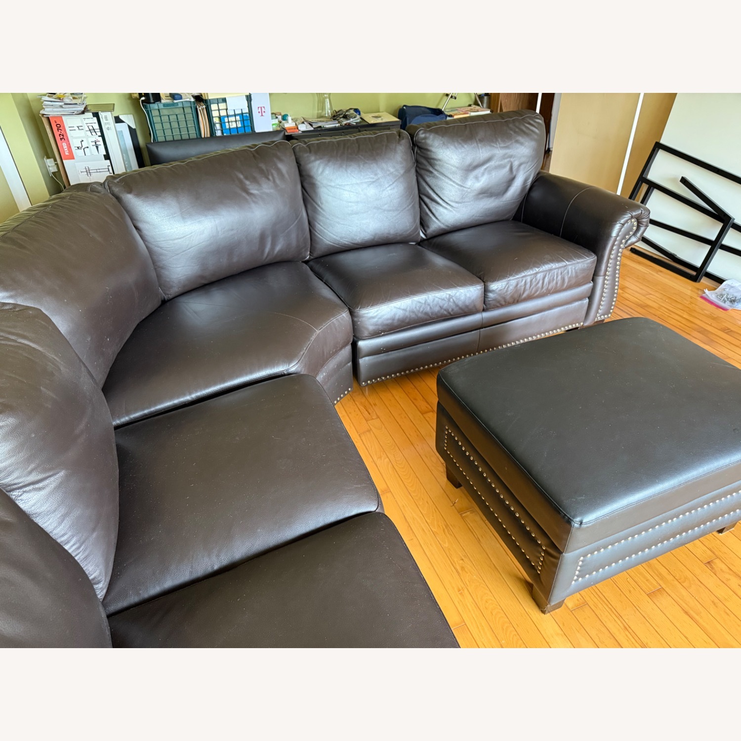 3-Piece Leather Sectional - image-5