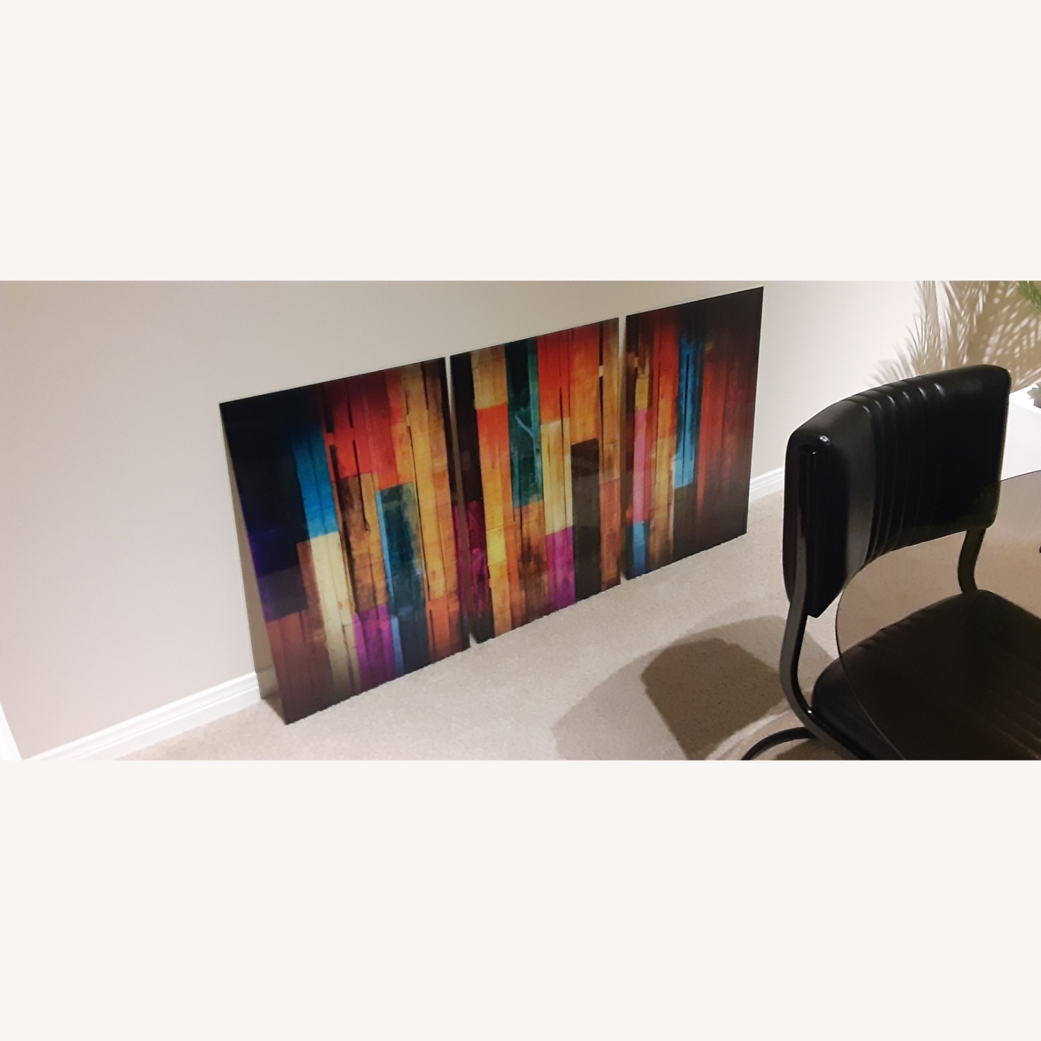 Trio Glass Wall Art - image-1