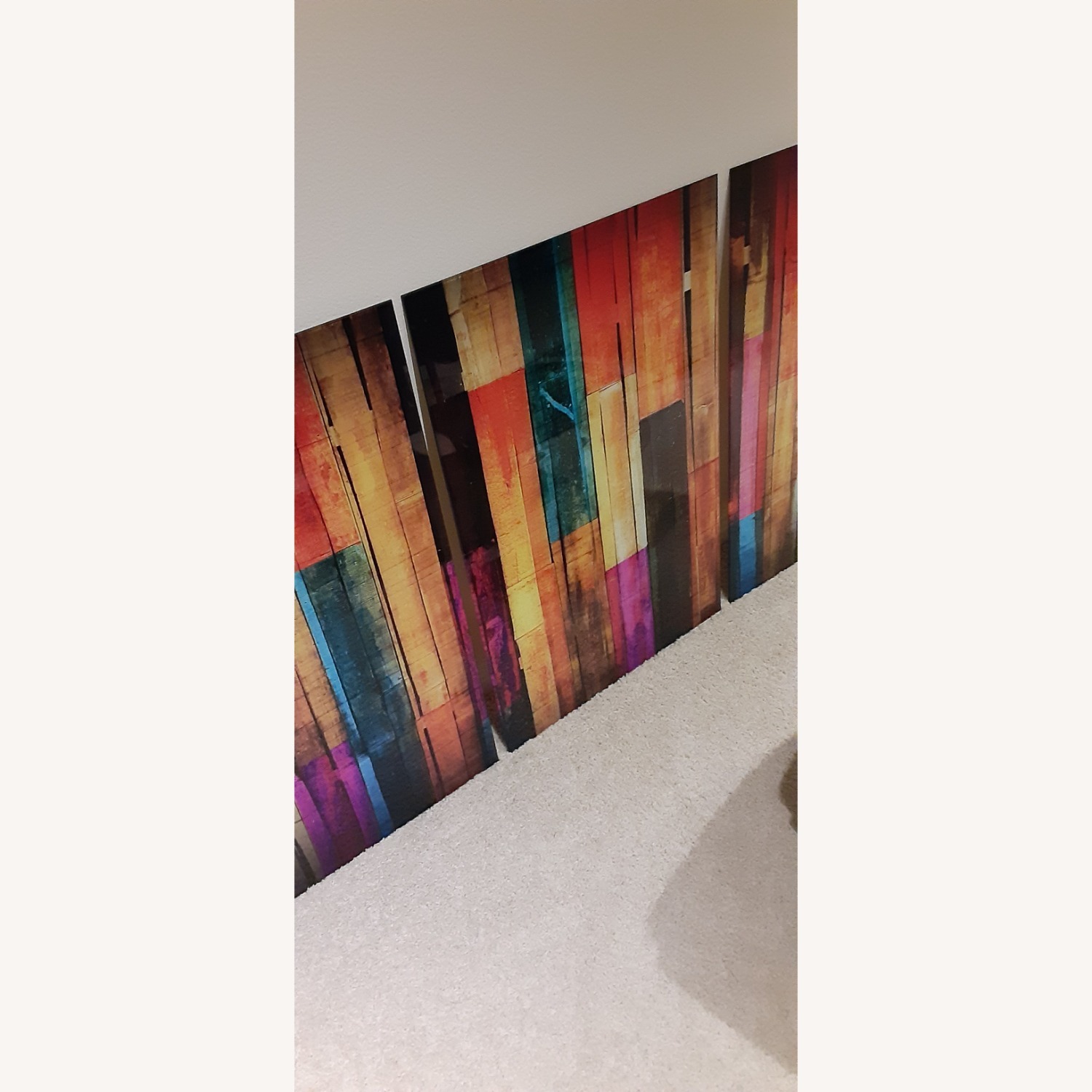 Trio Glass Wall Art - image-2