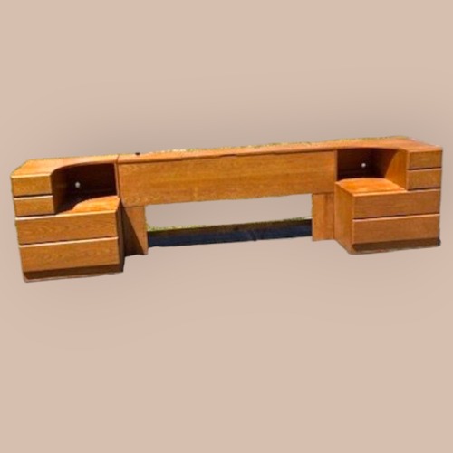 Used Mid Century Dixie Scova Teak Bed for sale on AptDeco