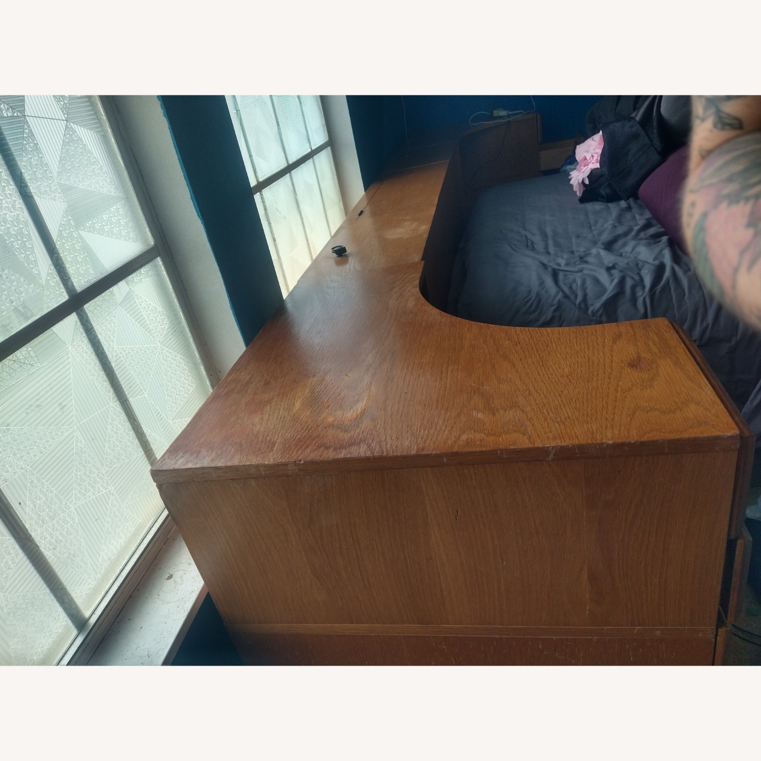 Mid Century Dixie Scova Teak Bed - image-3