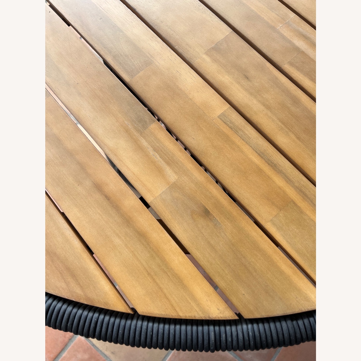 Calliope 54.5” Outdoor Dining Table - Wicker - image-5