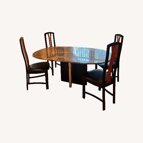 GMIK456A○B&B ITALIA MAXALTOEUNICE ダイニング Maxalto Simplice B&B Italia Dining Table Wenge - AptDeco