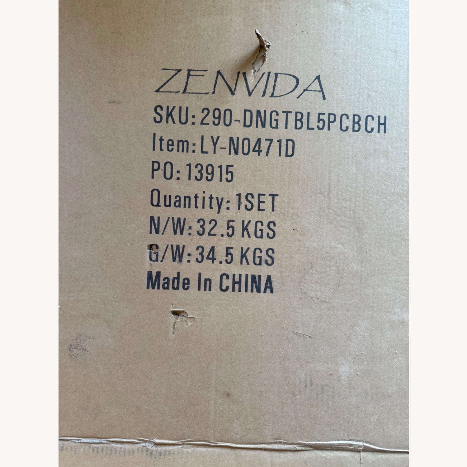 Zenvida Dining Set - image-3