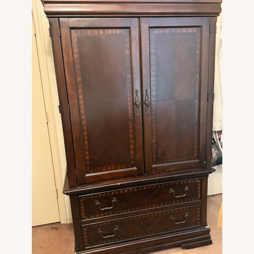 Used Wood Armoire  for sale on AptDeco