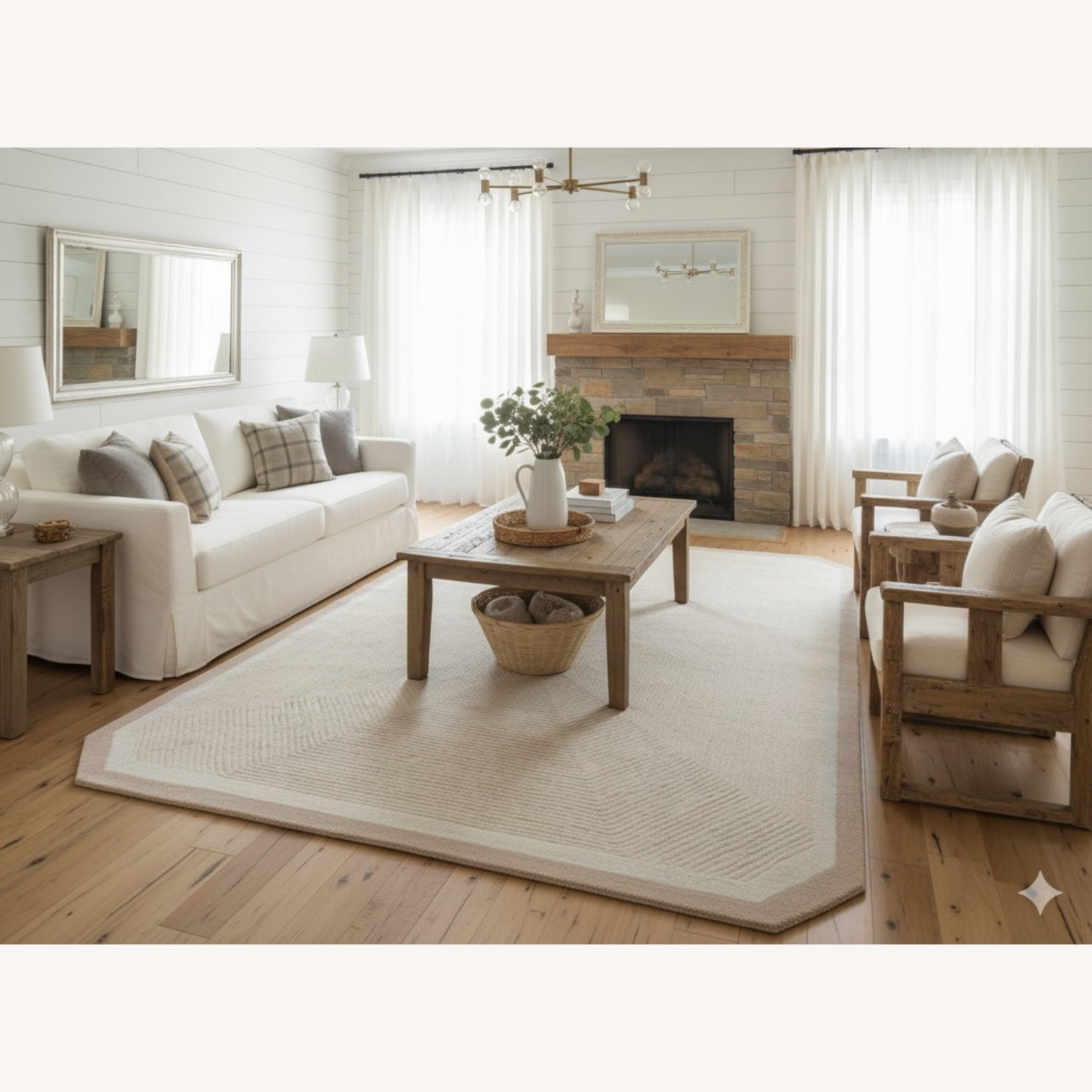 90% Wool Brooks Brothers 8'x10' Area Rug - image-8