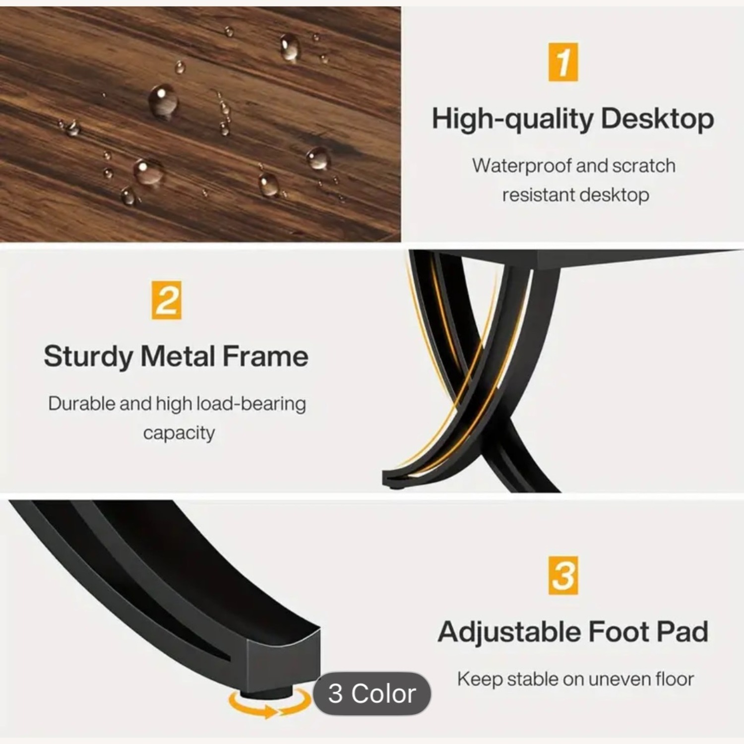 Narrow Long Dining Table - image-3