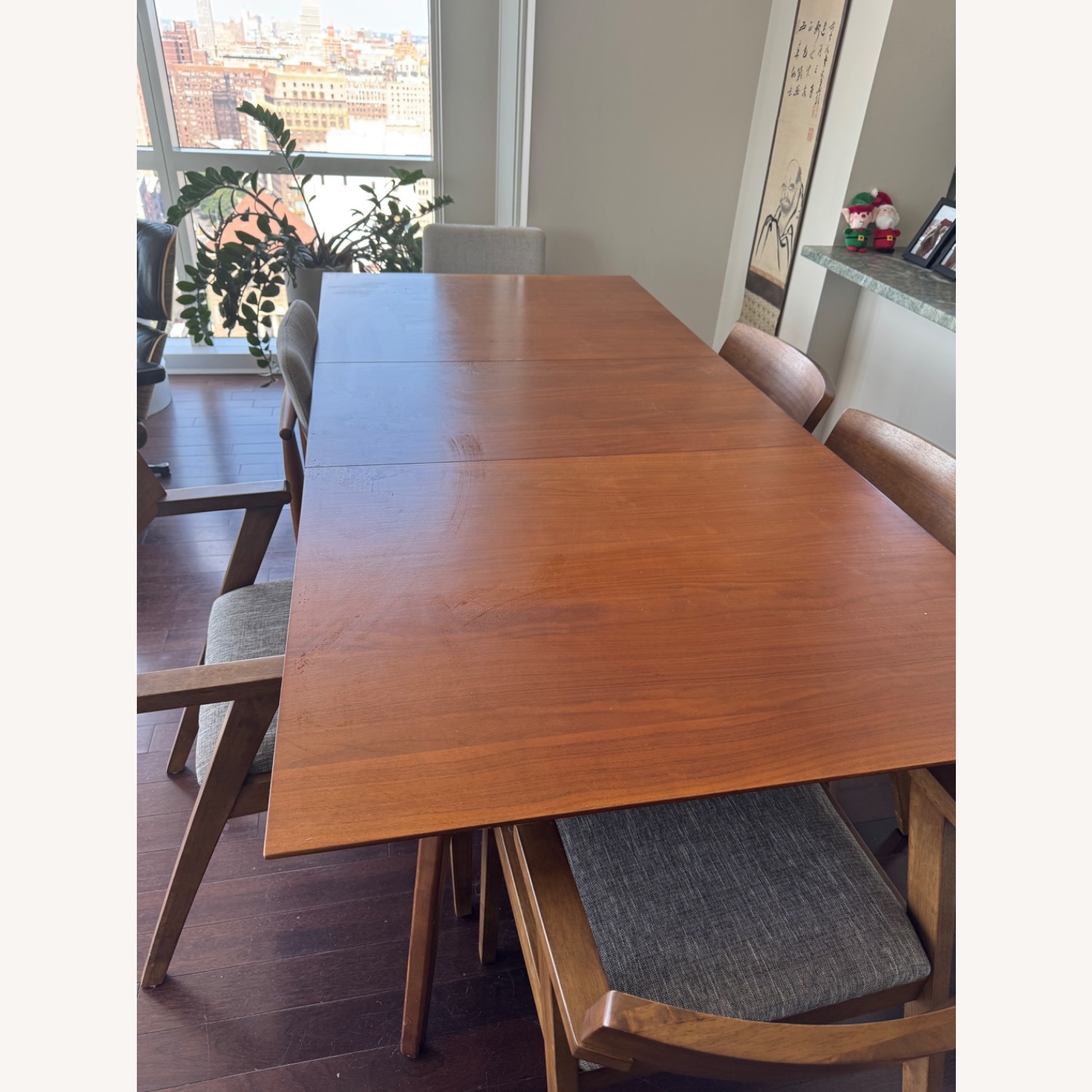 West Elm Dark Brown Dining Table - image-3