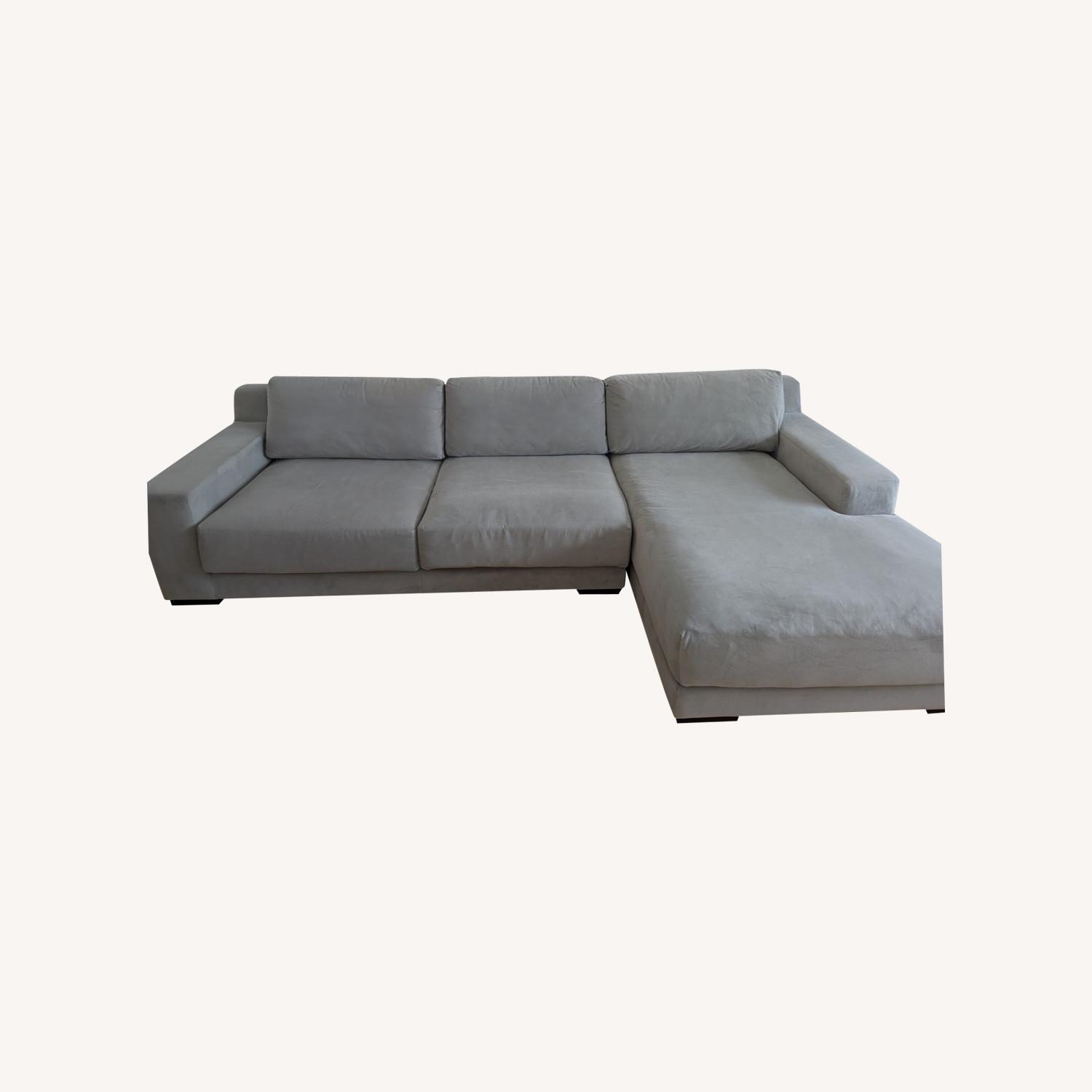 West Elm Dalton 2 Piece Right Sectional 121 - image-0