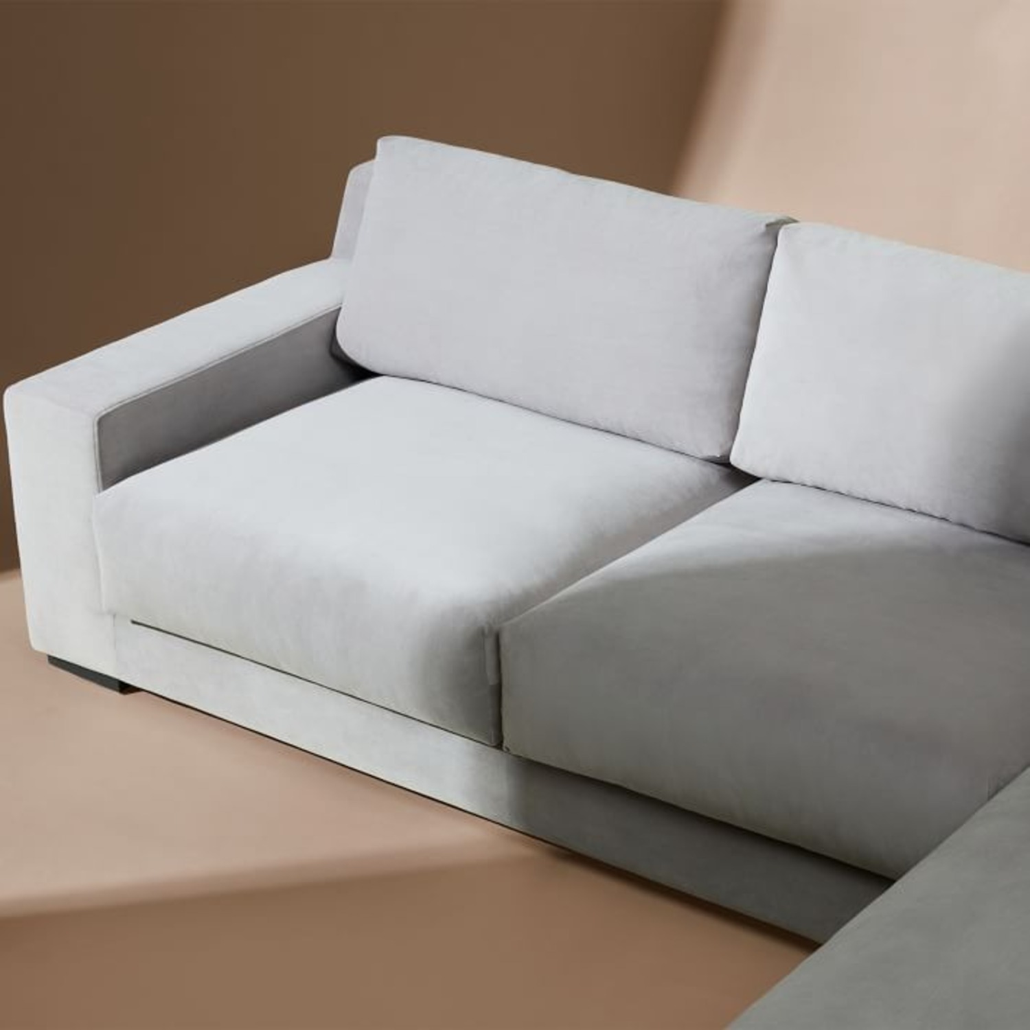 West Elm Dalton 2 Piece Right Sectional 121 - image-3