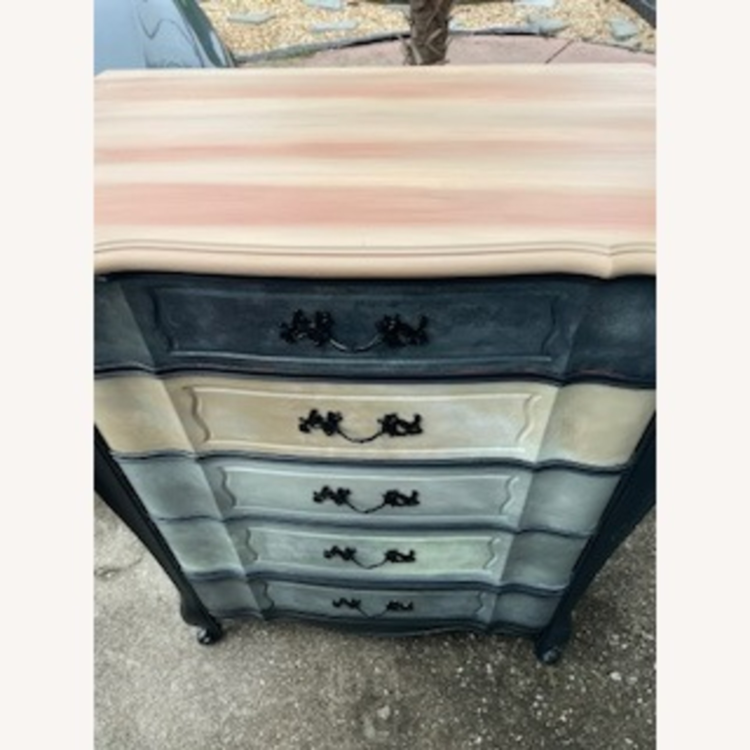 Antique Wood Dresser - image-7