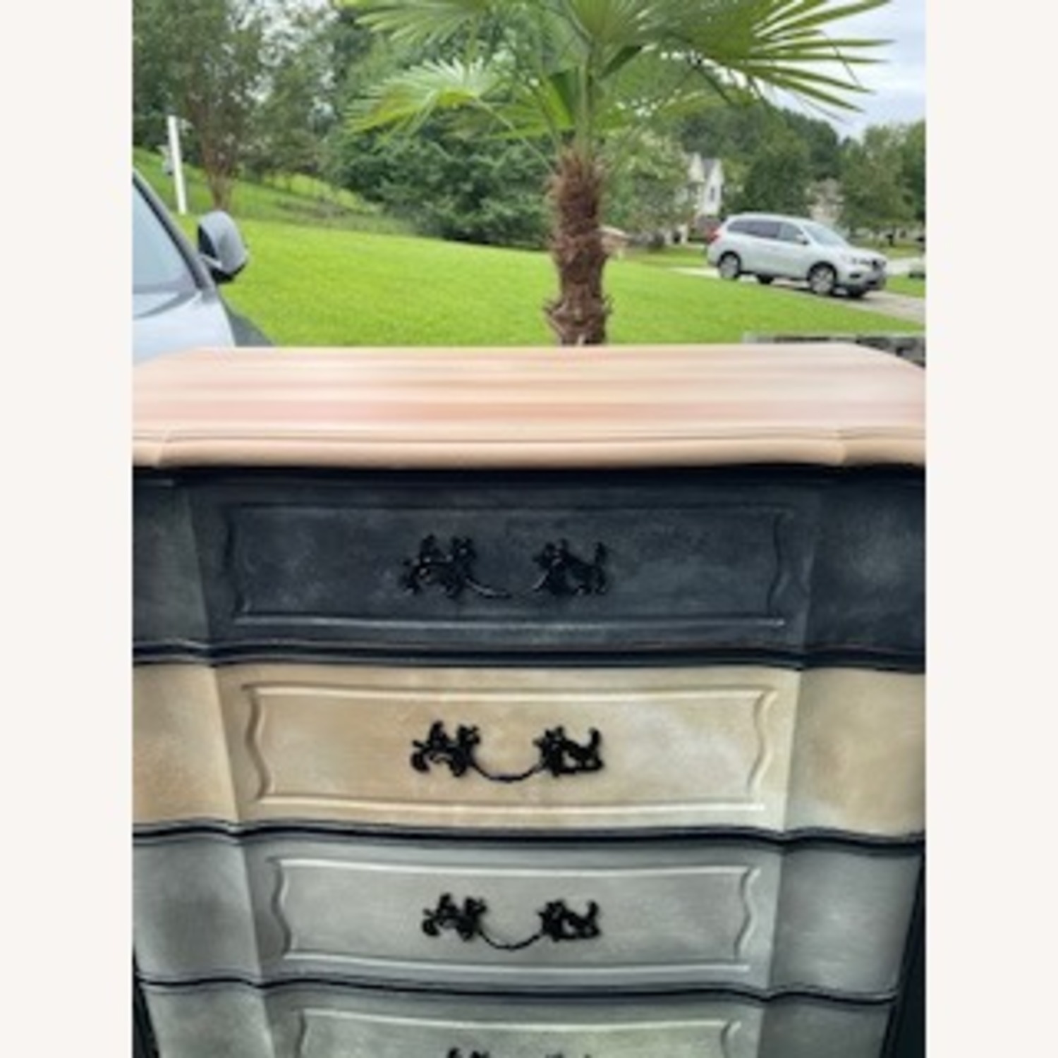 Antique Wood Dresser - image-12