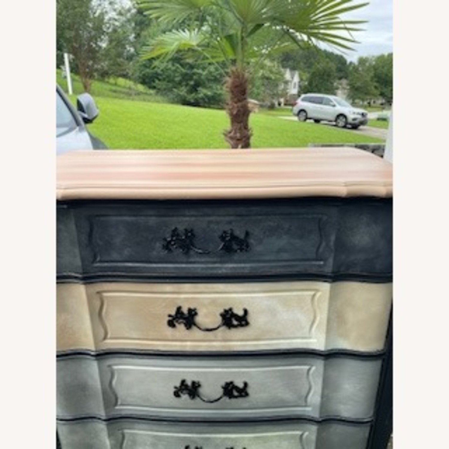 Antique Wood Dresser - image-3