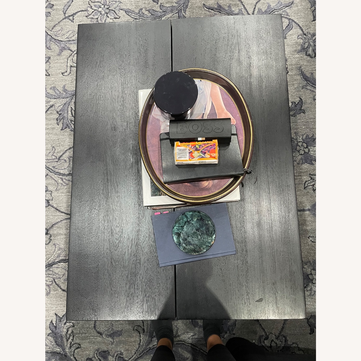 West Elm Industrial Storage Coffee Table  - image-2