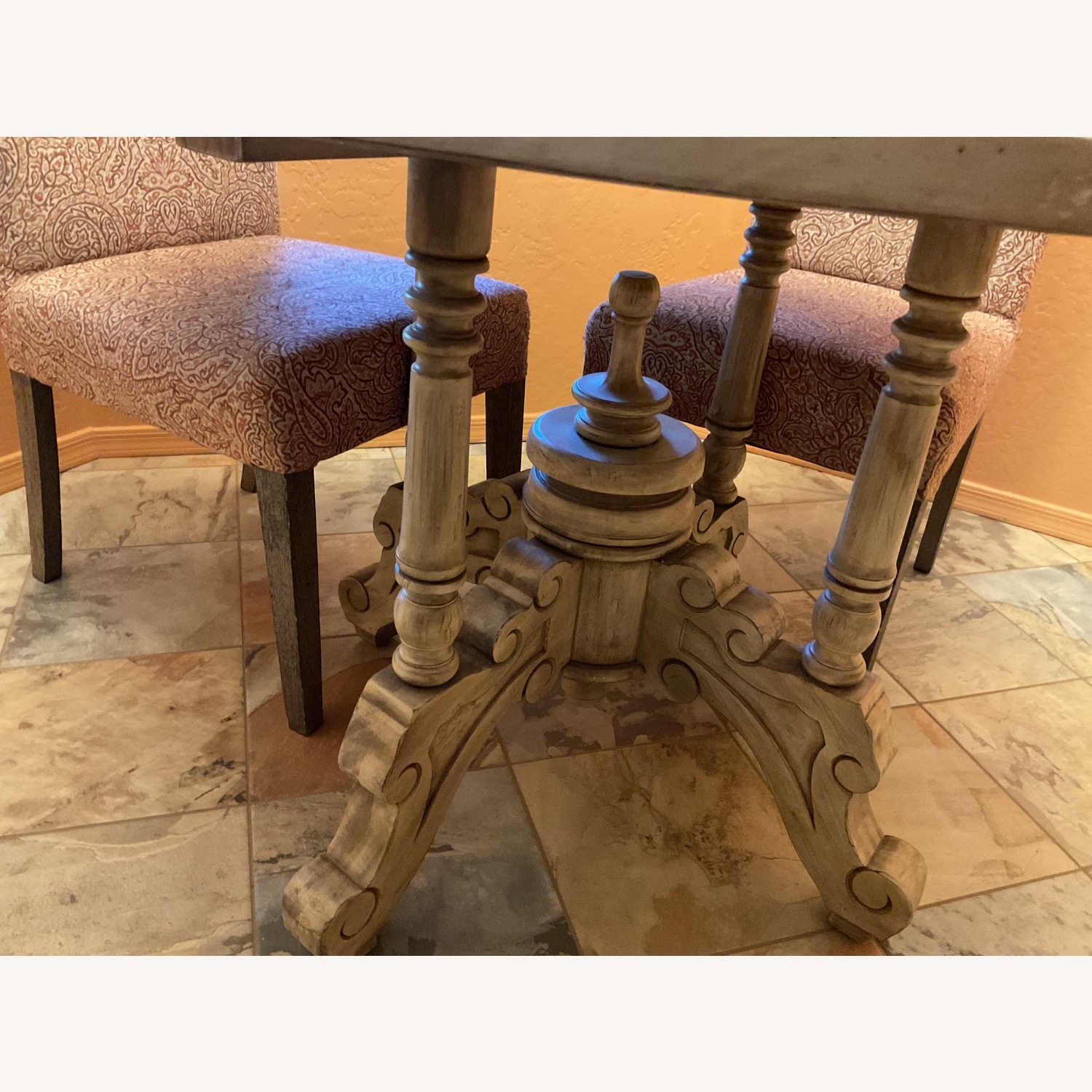 Natural Wood Dining Set - image-5