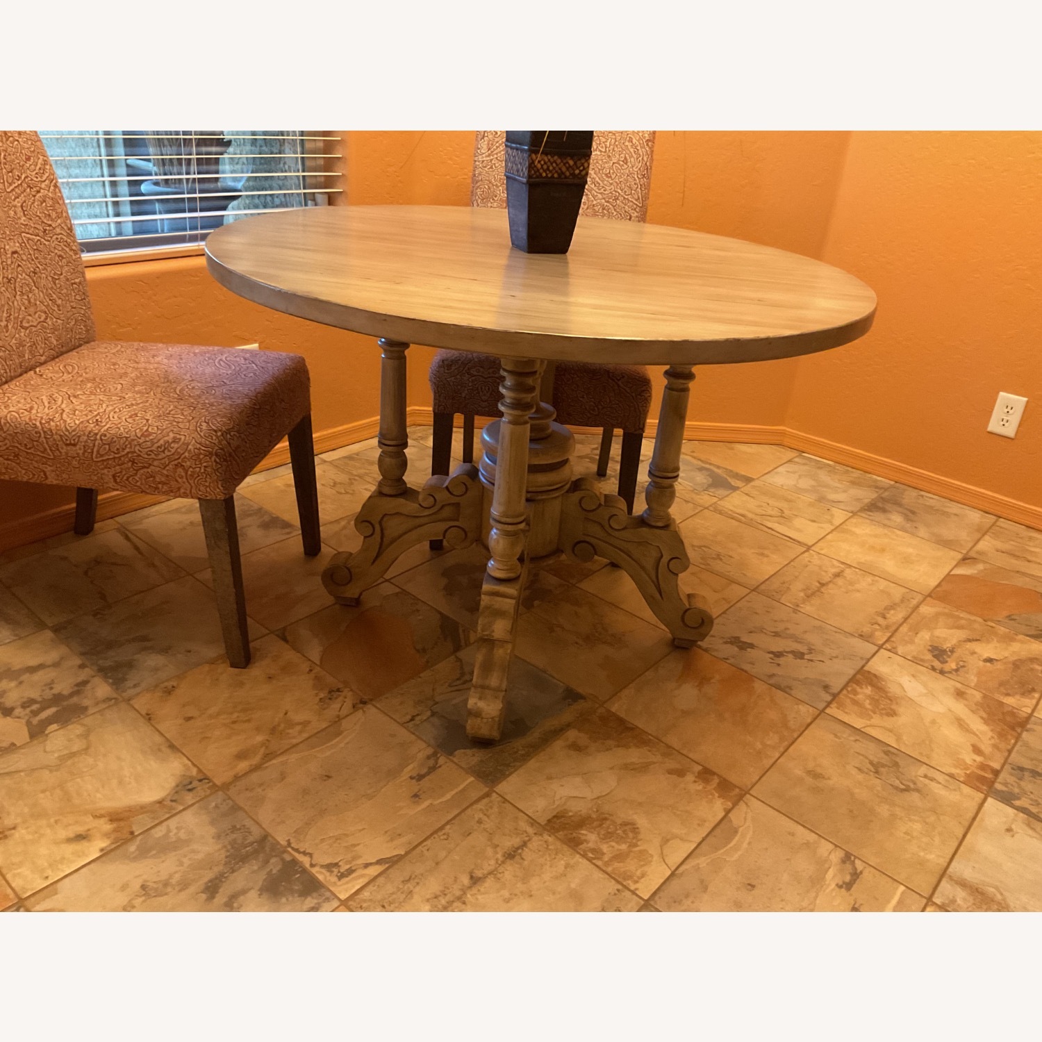 Natural Wood Dining Set - image-2