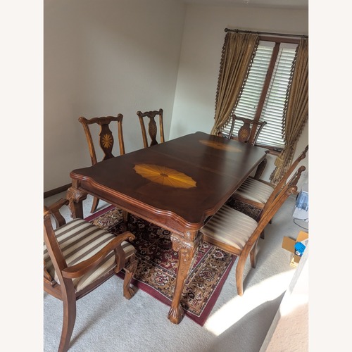 Used Ashley Furniture Glenn Eagle Dining Set for sale on AptDeco