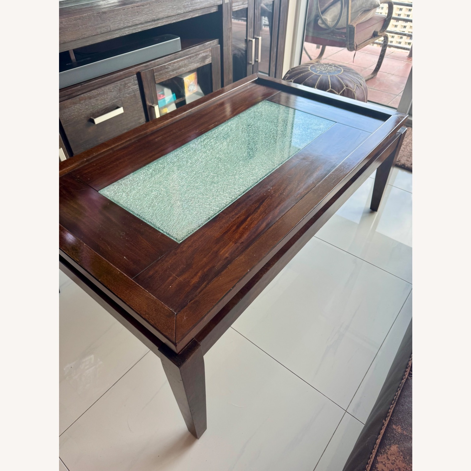 Rooms To Go Spiga Wood Coffee Table - image-1