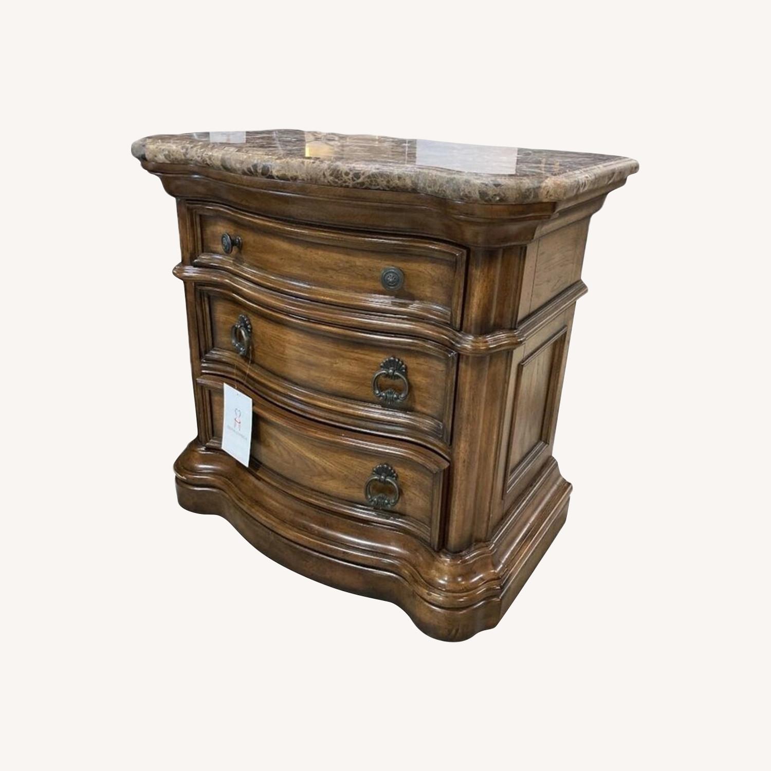 Plunkett San Mateo Traditional 3-Drawer Nightstand - image-0