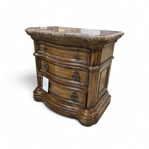 Used Plunkett San Mateo Traditional 3-Drawer Nightstand for sale on AptDeco