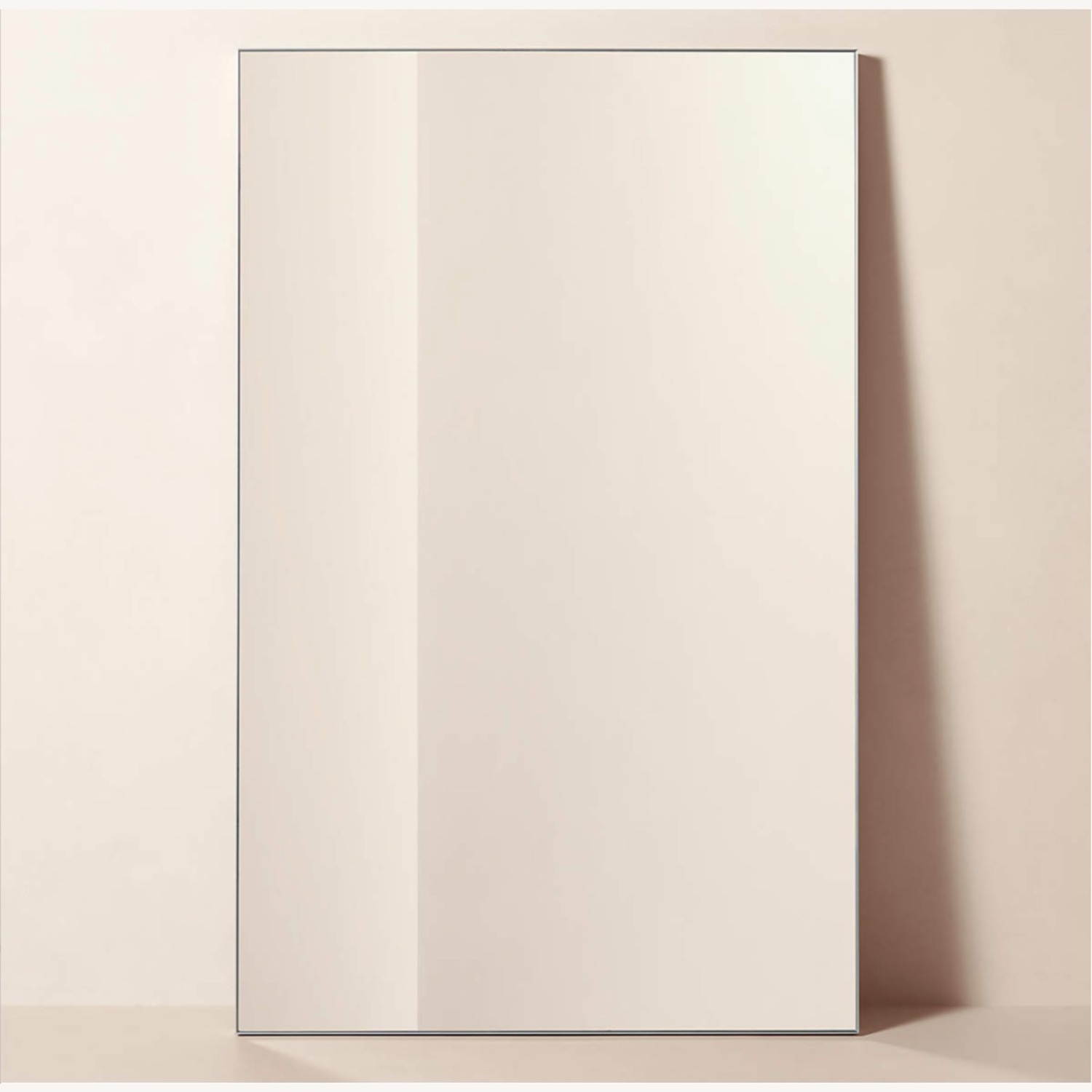 CB2 Infinity Silver Full-Length Floor Mirror - image-1