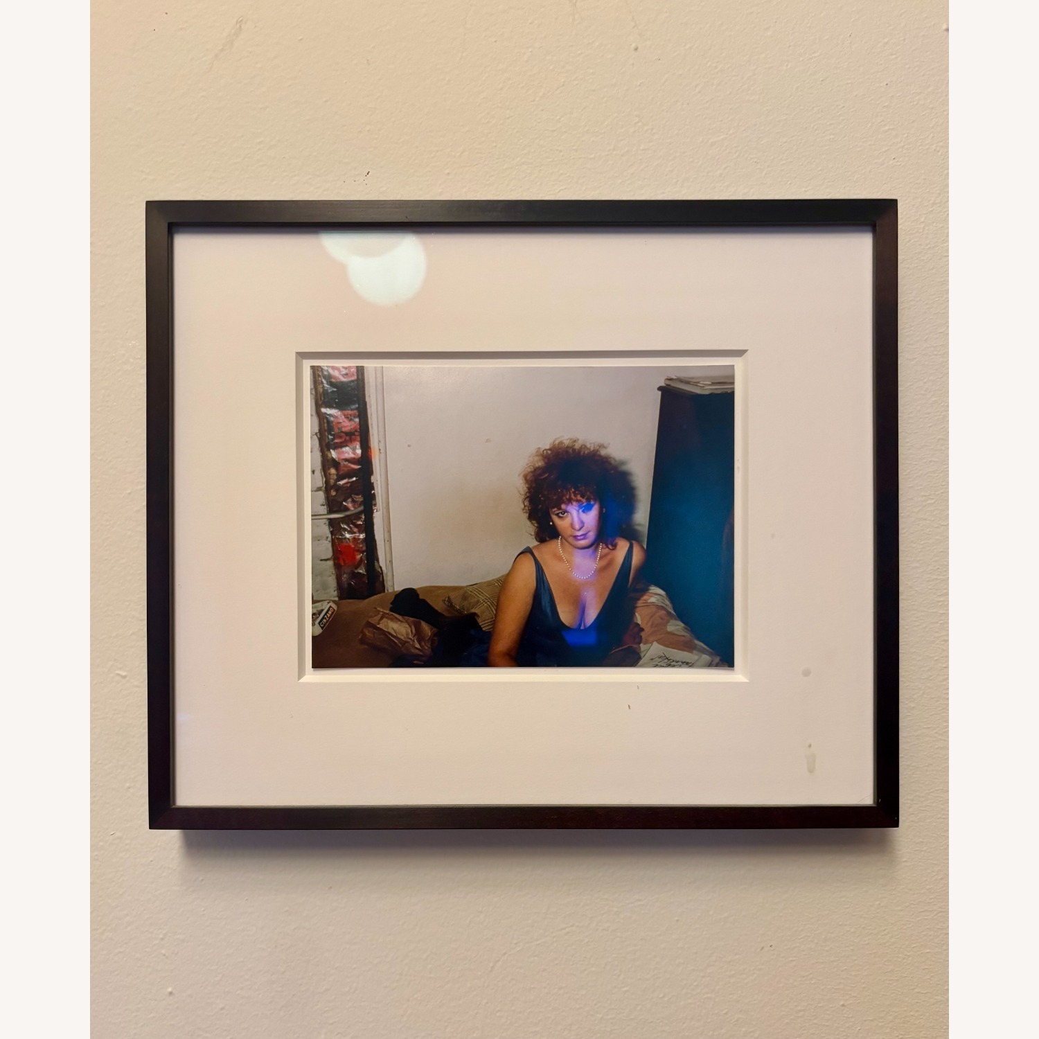 Nan Goldin's "Self-portrait In Blue Dress" - image-2