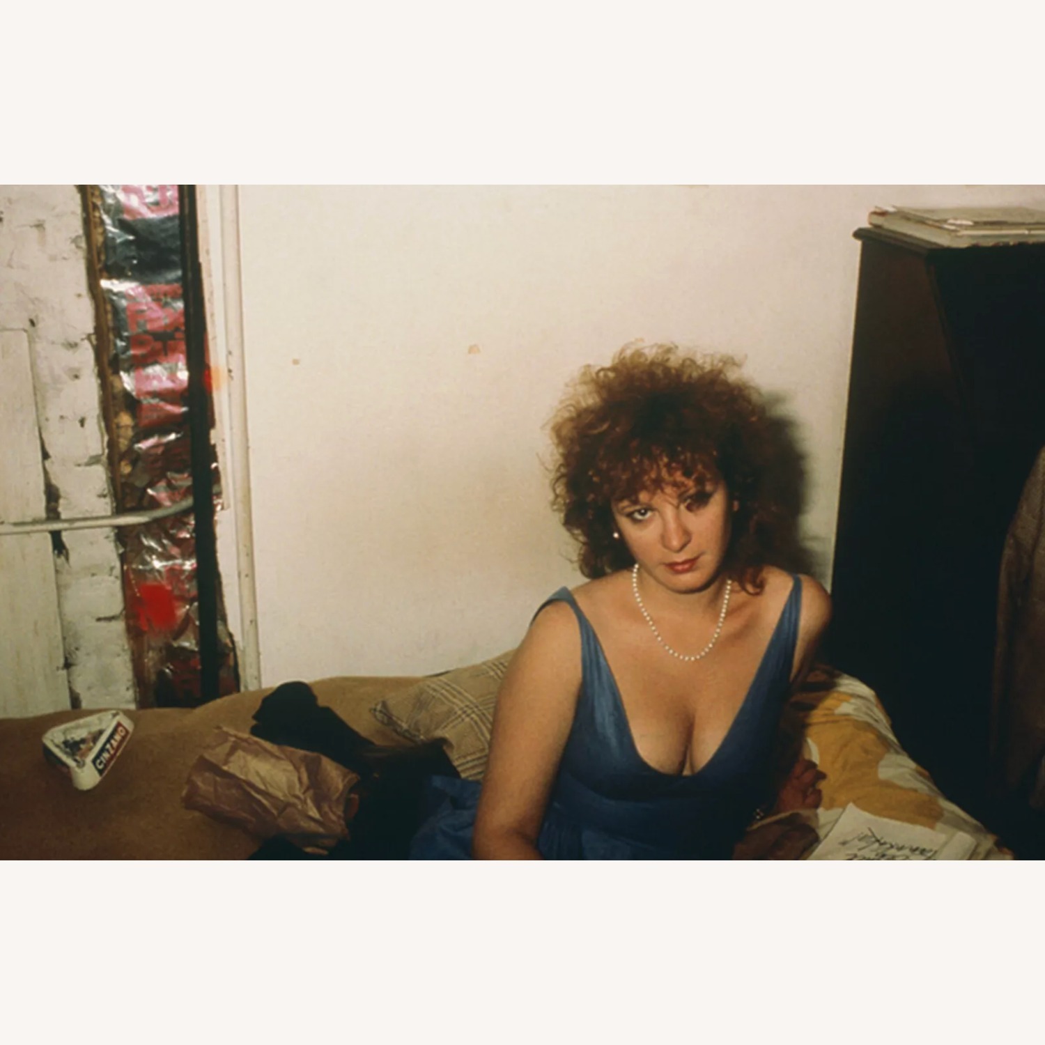 Nan Goldin's "Self-portrait In Blue Dress" - image-1