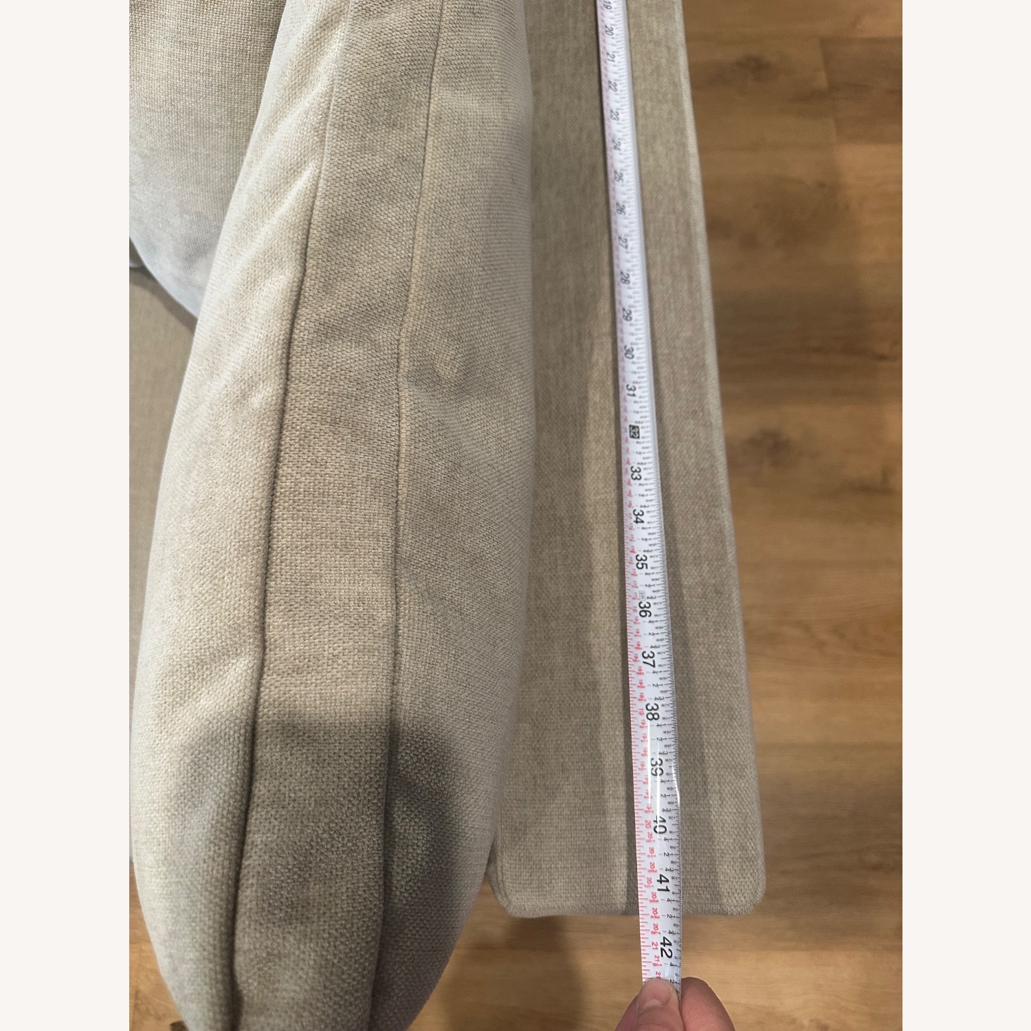 West Elm Harmony Grey Sofa - image-4