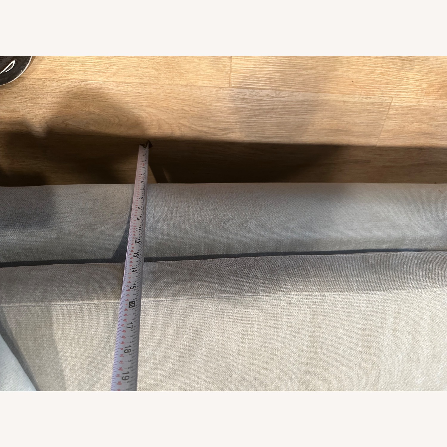 West Elm Harmony Grey Sofa - image-3