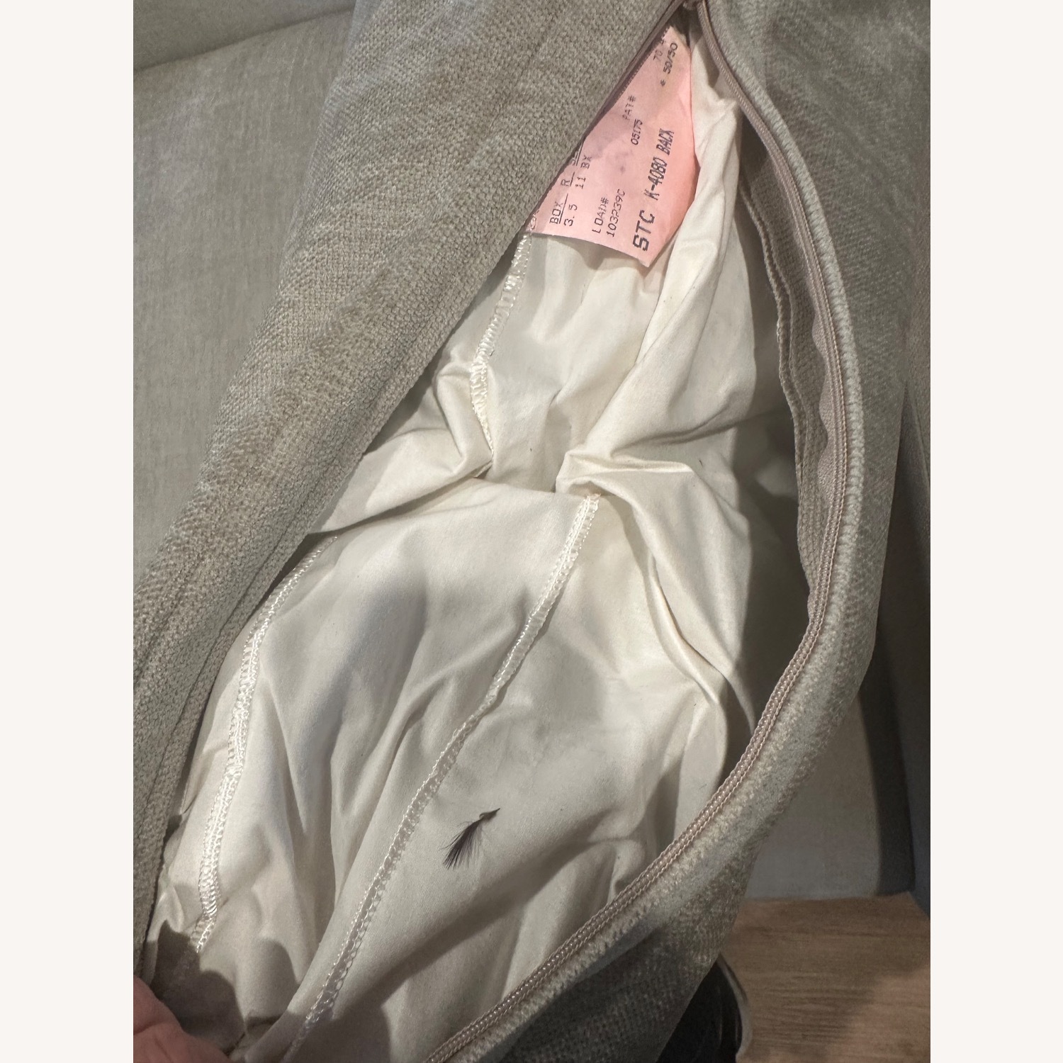 West Elm Harmony Grey Sofa - image-9